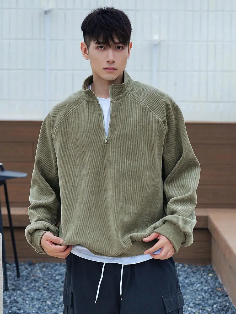 長袖 シンプル カジュアル トップス デイリーウェア